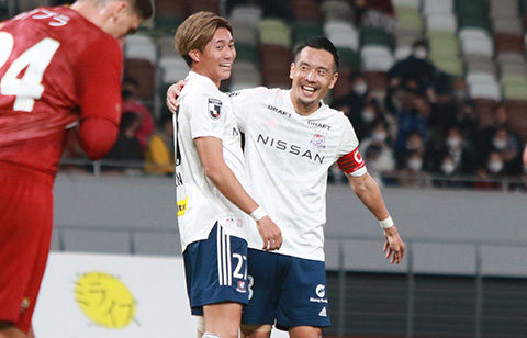 「現実になって良かった」準備していた形で松原健がビューティフルゴール、横浜FMファンに感謝「誇れるゲームができた」