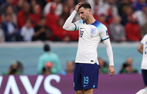 「目が覚めると、まだ同じように痛みがある」失意のW杯敗退を振り返るイングランド代表MFマウントが前を向く「僕たちはイングランドだ」