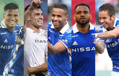 J1王者の横浜FMがブラジル人選手5名と契約更新を発表