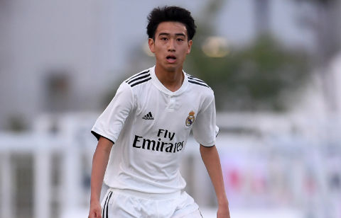 レアルの19歳MF中井卓大がまたもファーストチームの練習に参加！スペイン生活10年目に突入