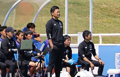 「非常に有意義だった」U-22日本代表の大岩剛監督、イングランド相手に勝利も採点は「50点が妥当」