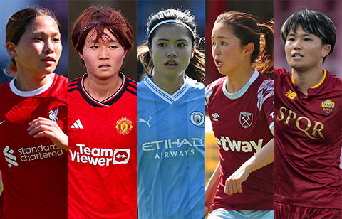 なでしこ7選手がプレーするイングランド女子1部のFAWSLが「DAZN」でライブ配信！ 熊谷＆南がプレーするセリエA女子もライブ配信