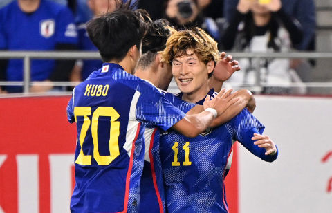 日本代表、W杯予選前を6連勝締め！　古橋亨梧の神戸凱旋弾に伊東純也の一発でチュニジアにリベンジ【キリンチャレンジカップ2023】