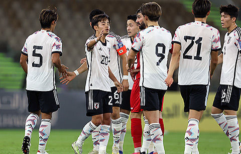 日本代表が2戦連続5-0の圧勝で歴代最多タイの8連勝！　久保建英ゴラッソに菅原＆細谷が初ゴール【2026W杯アジア2次予選】