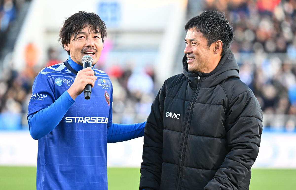 「あの時だけは自分の引退試合かのように」松井大輔の心遣いでPK成功の駒野友一、企画は織り込み済みも「吉田さんがタックルは聞いていなかった」