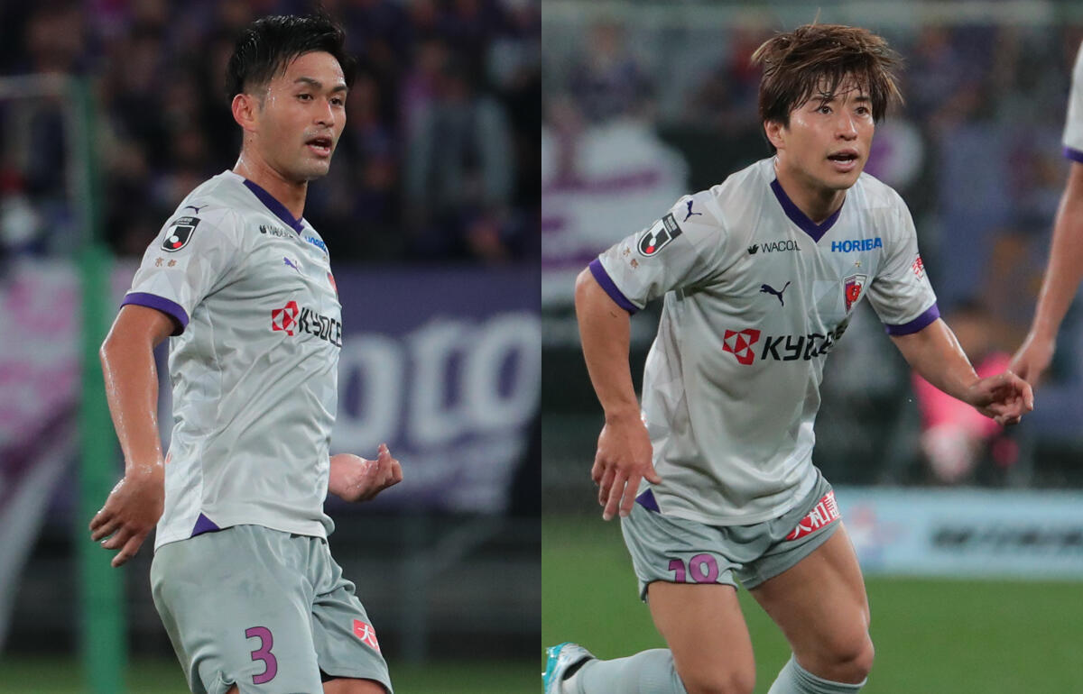 京都が主軸としてプレーしたMF松田天馬＆DF麻田将吾と契約更新