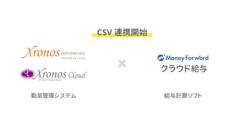 クロノス、「クロノスPerformance」と「マネーフォワード クラウド給与」をCSV連携