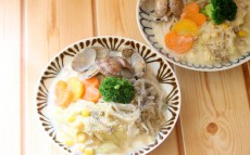 帰宅後10分で完成、子どものお腹を満たしてくれる「具だくさん豆乳汁ビーフン」【今日の時短ごはん Vol.5】