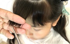 女の子の前髪カット「不器用ママでも失敗知らず」かわいく仕上がる4ステップ