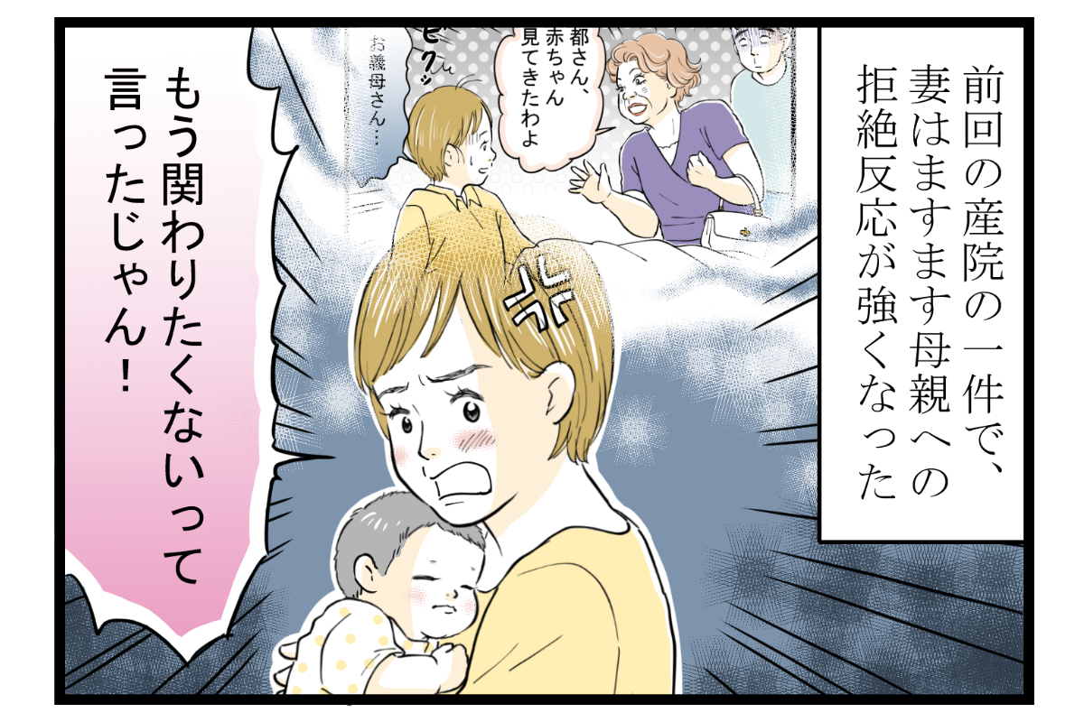 妻と実母との間で板挟み！ ストレスが限界に達した僕が出した結論とは【第2話】【義父母がシンドイんです！ Vol.30