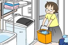 洗濯物が多い家庭は大変！　悩ましき洗濯事情とは？【4人の子ども育ててます 第107話】