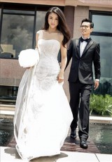 キム・テヨン監督＆女優タン・ウェイ、正式な結婚式を挙げる