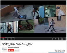 「GOT7」、デビュー曲「Girls Girls Girls」MVがYouTubeで1000万ビュー突破