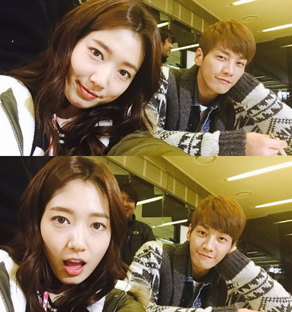 ピノキオ」出演中のパク・シネ＆キム・ヨングァン、まるで恋人の