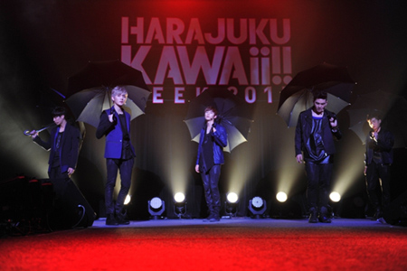 「HARAJUKU KAWAii!!　 WEEK 2015」に、「NU’EST」がサプライズ登場！