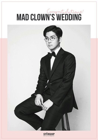 歌手Mad Clown、5月15日に一般人と結婚へ