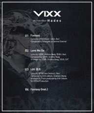 カムバックD-7「VIXX」、トラックリストを公開！　タイトル曲は「Fantasy」に決定