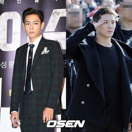 「BIGBANG」T.O.P＆「JYJ」ジュンス、あす（29日）義務警察訓練所を退所…楽隊・広報団行き