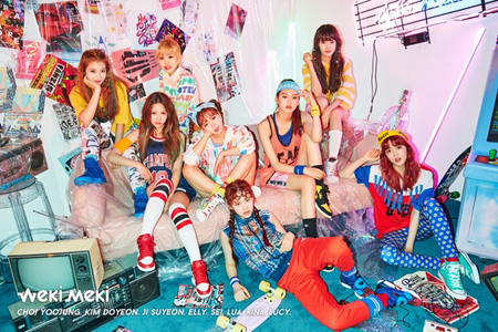 「Weki Meki」ショーケースチケット、わずか1分で完売