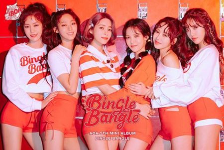 6人体制になった「AOA」、新曲ポスター公開