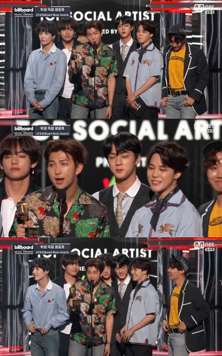 「防弾少年団」、「2018 BBMA」トップソーシャルアーティスト部門で”2年連続”の受賞者に