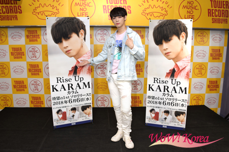 【イベントレポ】KARAM（カラム）、ファンへ向けたメッセージソング「Rise Up」ソロシングルリリースイベント開催