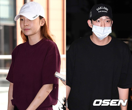 韓国歌手ク・ハラ(27、KARA)と元交際相手のチェ