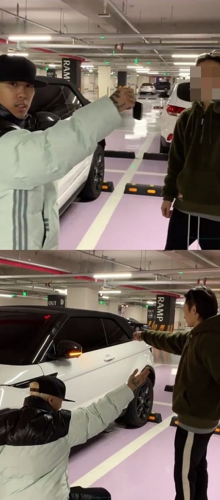 ラッパーDOK2、マネジャーに高級車をプレゼント！