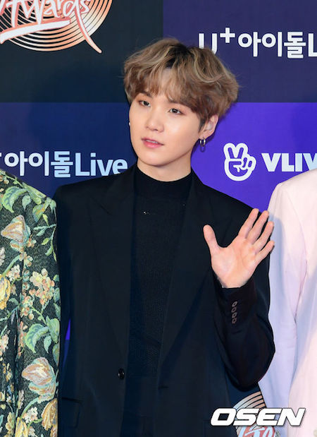 「防弾少年団」SUGA、「ホワイトデーを一緒に過ごしたいスター」1位…J-HOPEが2位