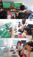 サッカーイ・ドングク選手の娘ソラちゃんとスアちゃん、小学校入学するも自宅待機でオンライン授業中