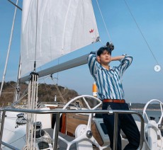 チャ・ウヌ（ASTRO）、ヨット上でも輝く”顔の天才”
