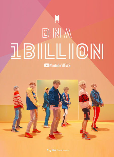 「BTS」、「DNA」MVが10億回再生突破…グローバルスーパースターの存在感