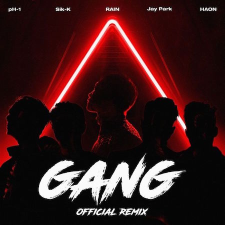 【公式】「GANG」リミックス、4日公開...Rain（ピ）、Sik-K、パク・ジェボムなど参加