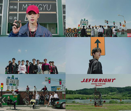 “カムバック”「SEVENTEEN」、新曲「Left ＆ Right」MVティザー公開