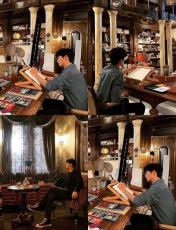 俳優キム・スヒョン、イケメンな横顔写真を公開＝「ソ・イェジのいないお屋敷で何を？」