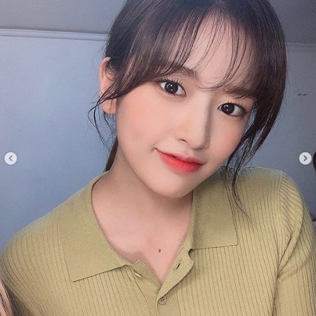 IZONE ユジン　セミコンプ IZ*ONE」ユジン、暑さをふきとばすピュアな笑顔の写真を投稿