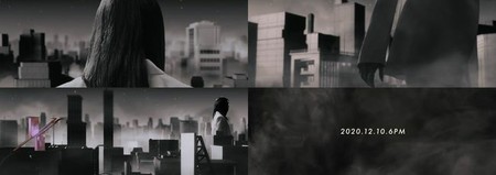 歌手チョンハ、先公開シングル「X」の灰色に染まったミュージックビデオティザーを公開