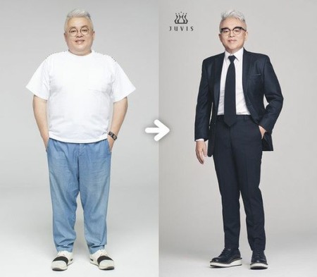 人気作曲家キム・ヒョンソク、21kgのダイエット後ほっそりとした姿を公開…「30年ぶりの最低体重更新」