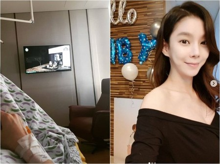 妊娠35週の女優ファン・ジヒョン、前駆陣痛で入院…「ママは大変」