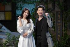 【フォト】俳優チョ・スンウ＆女優パク・シネ、JTBC「シーシュポス：The Myth」の制作発表会に出席