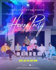 “16日カムバック”「SUPER JUNIOR」、タイトル曲「House Party」のコンセプトポスター公開