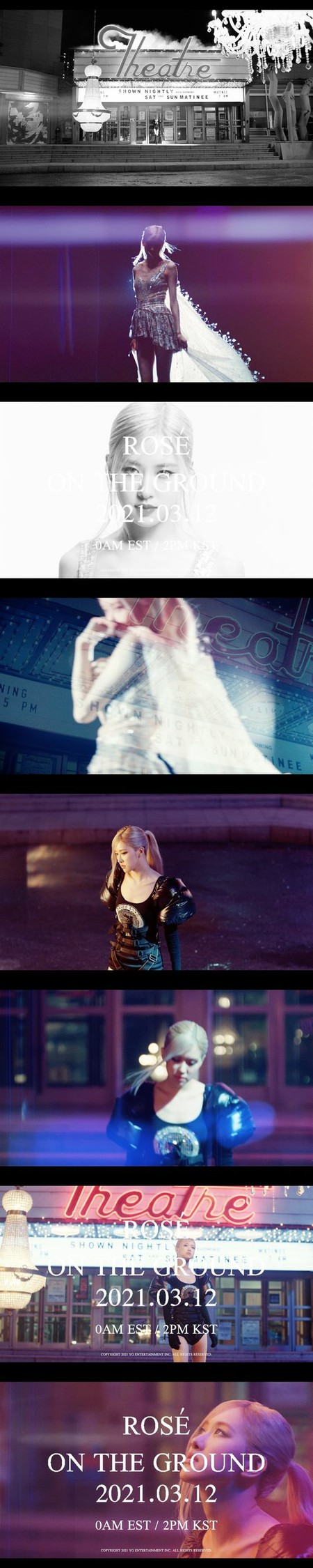 「BLACKPINK」ROSE、タイトル曲「On The Ground」MV ティザー第2弾を公開