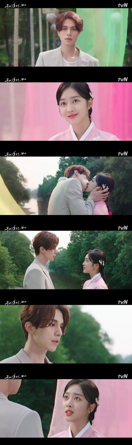 韓国ドラマreview 九尾狐伝 6話あらすじと撮影秘話 キスシーンの撮影 ふざけ合ってリラックスムードのキャストたち 撮影裏話 あらすじ 記事詳細 Infoseekニュース