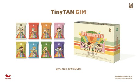 「BTS」キャラクターの”韓国海苔”TinyTAN Gim、世界21か国で発売へ