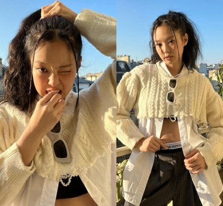 BLACKPINK JENNIE ジェニ着用 ビスチェ