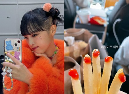 IZ*ONE」出身チェ・イェナ、「ネイルアート？」かわいいイタズラ