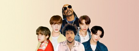 「BTS」4メンバー、米音楽プロデューサー兼シンガーソングライターのベニー・ブランコ＆ラッパーのスヌープ・ドッグとコラボ曲発表