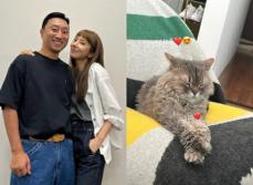 歌手ソン・ダムビ、幸せ感たっぷりな愛猫の姿を披露…「妖艶だね」