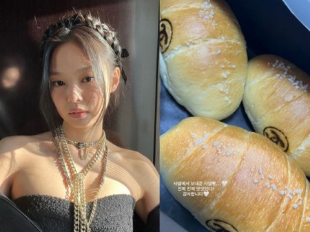 JENNIE（BLACKPINK）、「シャネルパン、本当においしかった」…コーヒーカーのプレゼントに認証ショット