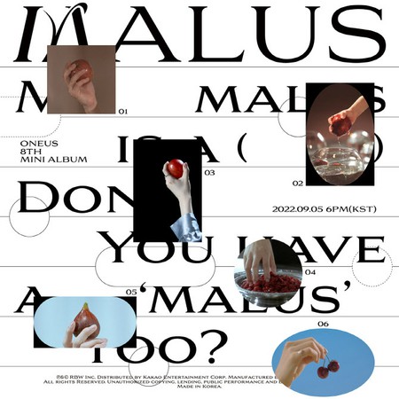 「ONEUS」、新譜「MALUS」のコンセプトスポイラー公開